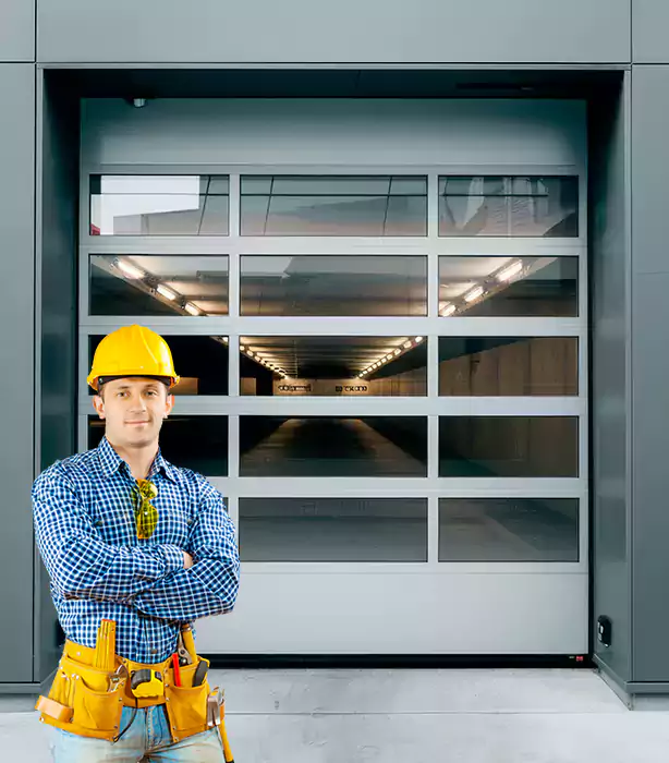 Glass Roll Up Garage Door Hialeah